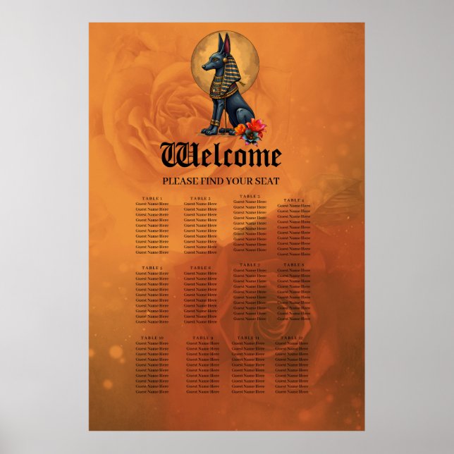 Anubis i månljuset poster (Framsidan)