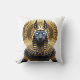 Anubis Jackal Pillow | Ancient Egyptian God Decora Kudde