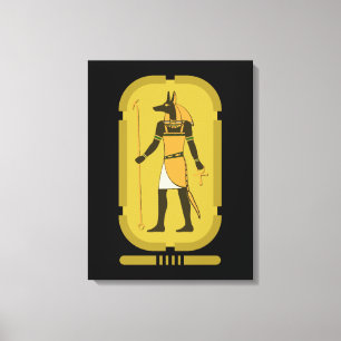 Anubis Kanvastryck