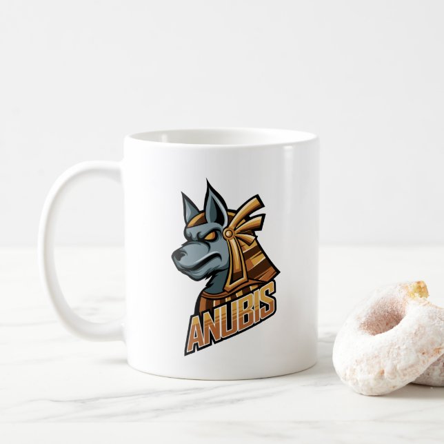 Anubis Mugg - Kraft på varenda sida! (Med munk)