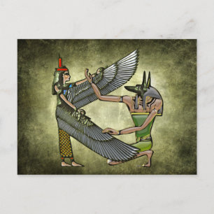 Anubis & Nöt Vykort