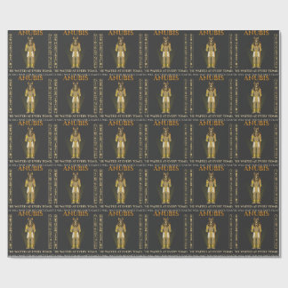 Anubis orädde gravväktare Antikens Egypten Presentpapper
