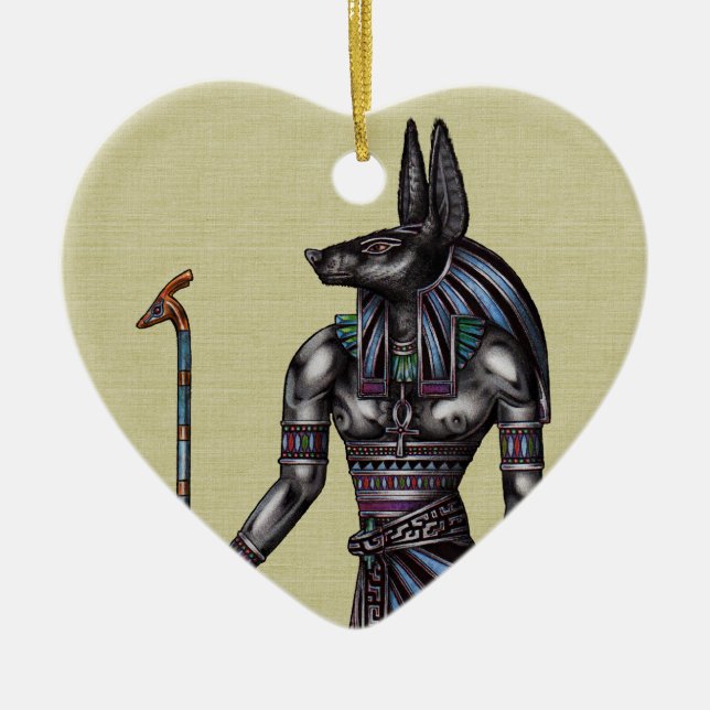 Anubis Ornament Heart (Framsidan)
