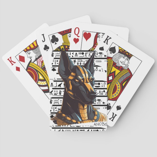Anubis Playing Cards / Baralho Anúbis Casinokort (Baksidan)