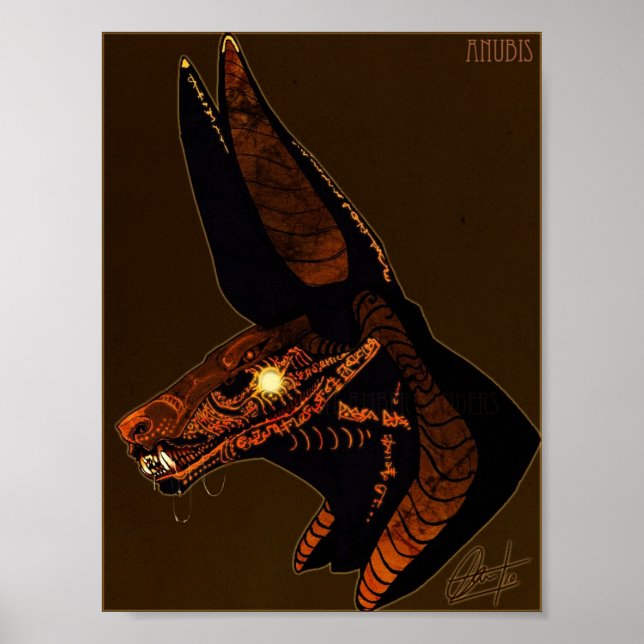 Anubis Poster (Framsidan)