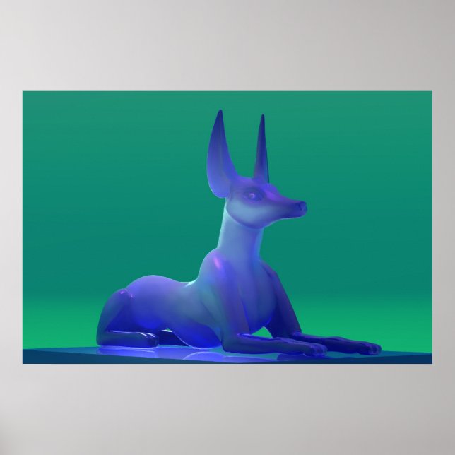ANUBIS PRINT POSTER (Framsidan)