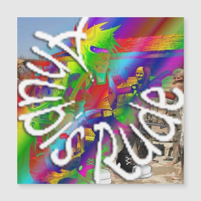 Anubis Rude Magnet Large (Framsida)