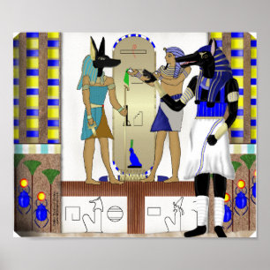 Anubis ser ut att Poster