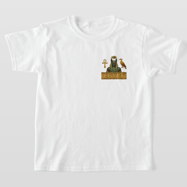 Anubis & Thoth | Egyptian Symbols -  T Shirt (Laydown)