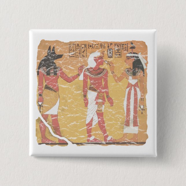 Anubis, Tut, Osiris Knapp (Framsida)