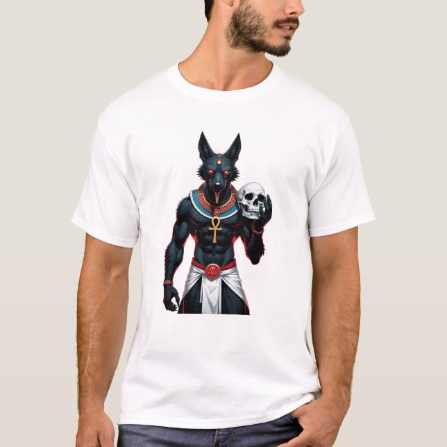 Anubis – Underjordens Väktare T Shirt (Framsida)