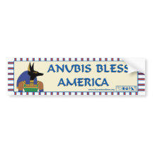 Anubis välsignar den Amerika bildekalet