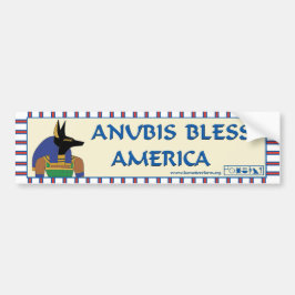 Anubis välsignar den Amerika bildekalet Bildekal