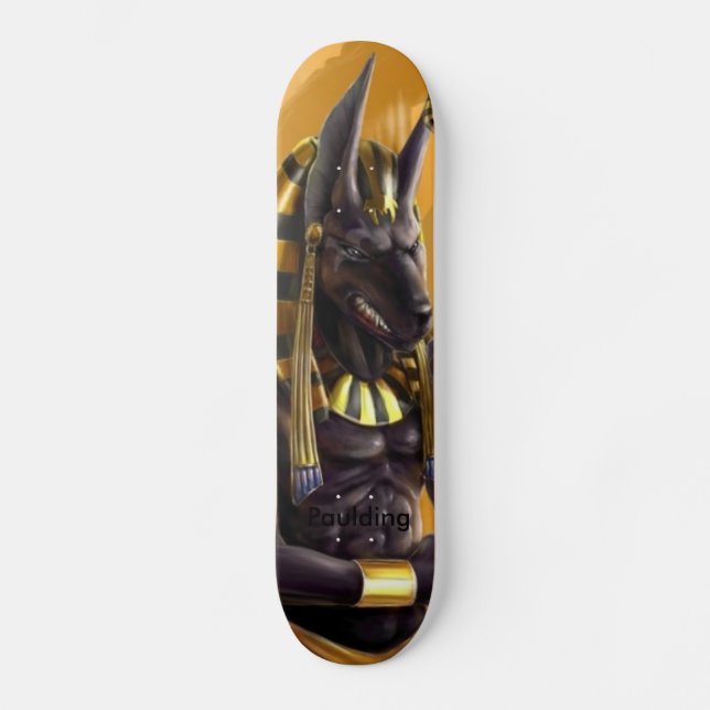 Anubis vid Camron Mini Skateboard Bräda 18,5 Cm (Framsida)