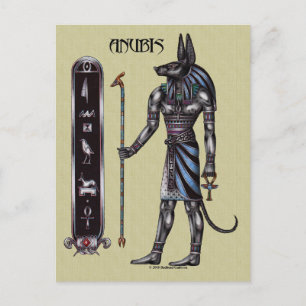 Anubis vykort