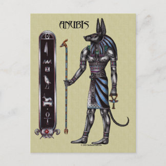 Anubis vykort