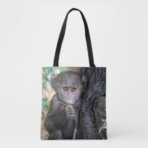 Anubus Baboon sjö Nat Manyara. Parkera Tanzania Tygkasse
