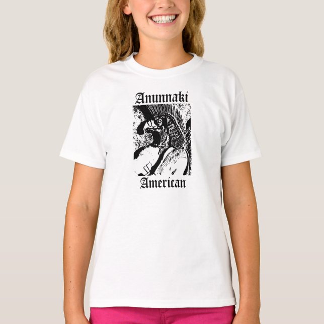 Anunaki American Planet Nibiru Sumerian T Shirt (Framsida)