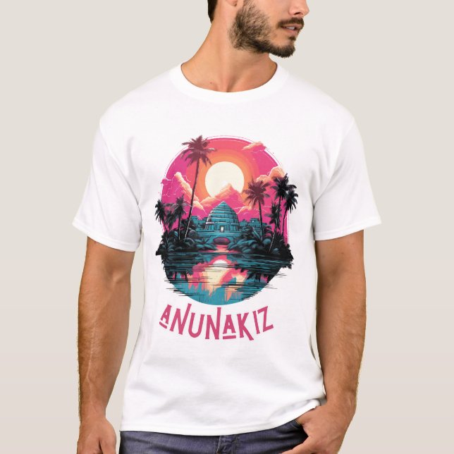 Anunakiz Anunnaki Oasis of Eridu T Shirt (Framsida)
