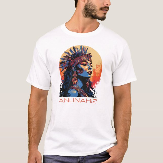 Anunakiz Queen Kubaba of The Anunnaki T Shirt (Framsida)