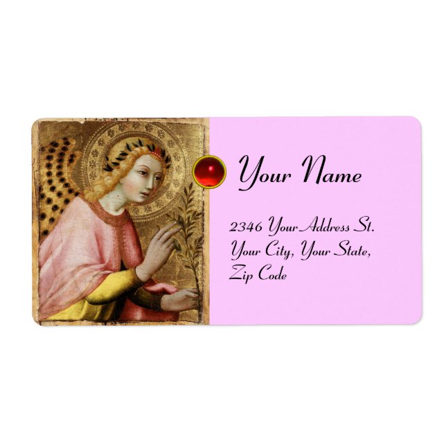 ANUNCIATION ANGEL, Red Ruby Fraktsedel (Framsidan)