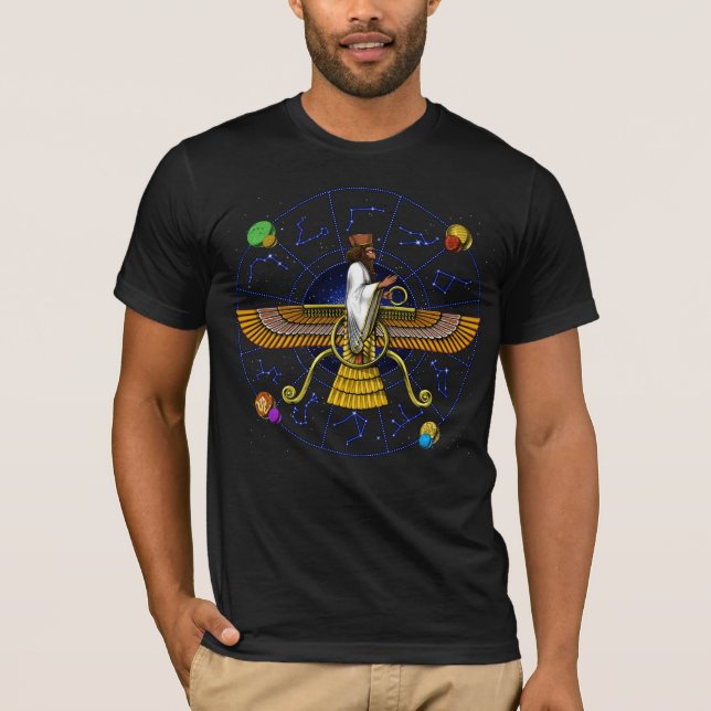 Anunnaki Alien Gud T Shirt (Framsida)