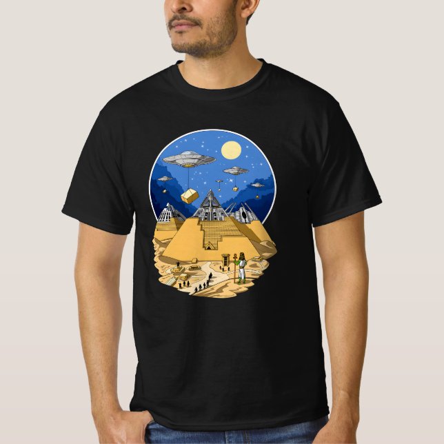 anunnaki draw  t shirt (Framsida)
