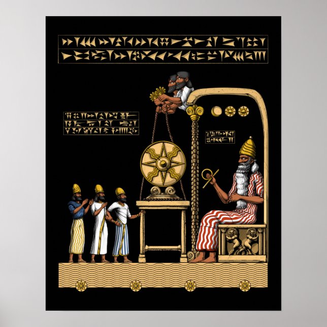 Anunnaki Gods Poster (Framsidan)