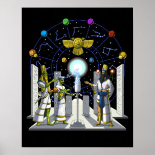 Anunnaki-Utomjordingar Poster
