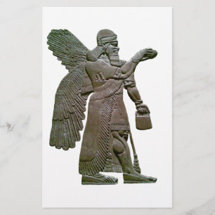 Anunnuki forntida Sumerian främmande utomjordiskt Brevpapper