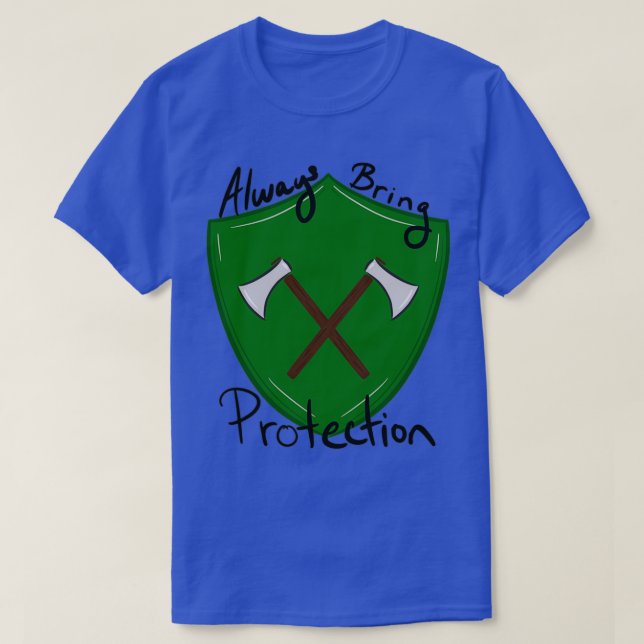 Använd alltid skydd t shirt (Design framsida)