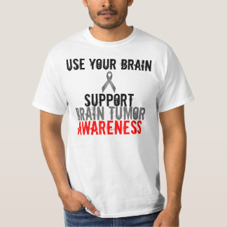 använd din hjärna, medvetenhet för t-shirt