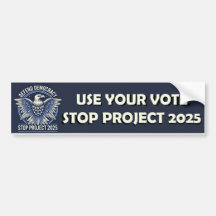 Använd din röst - stoppa projekt 2025