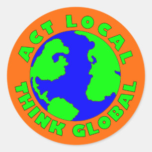 Använd global etikett för lokal Tänka