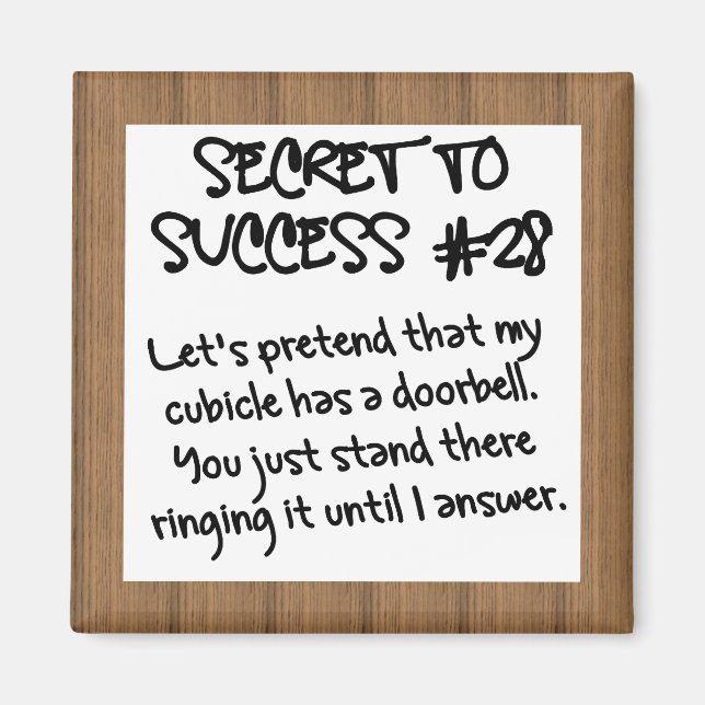 Använd lämplig Office-etikett Magnet (Framsidan)