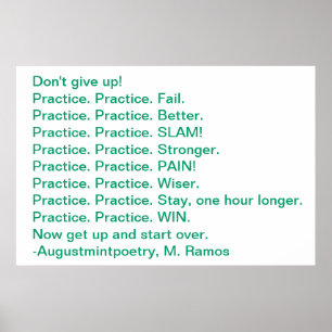 Använd motivation poster