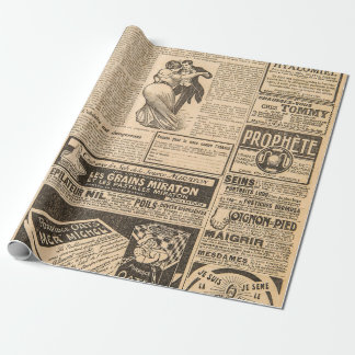 Använd papper bakgrund. Gamla tidningssidor med vi Presentpapper