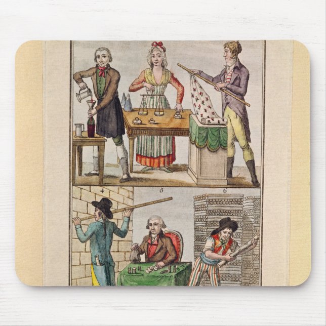 Använda av det nytt mäter musmatta (Framsidan)