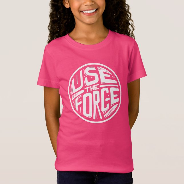 Använda av kraften 2 t shirt (Framsida)