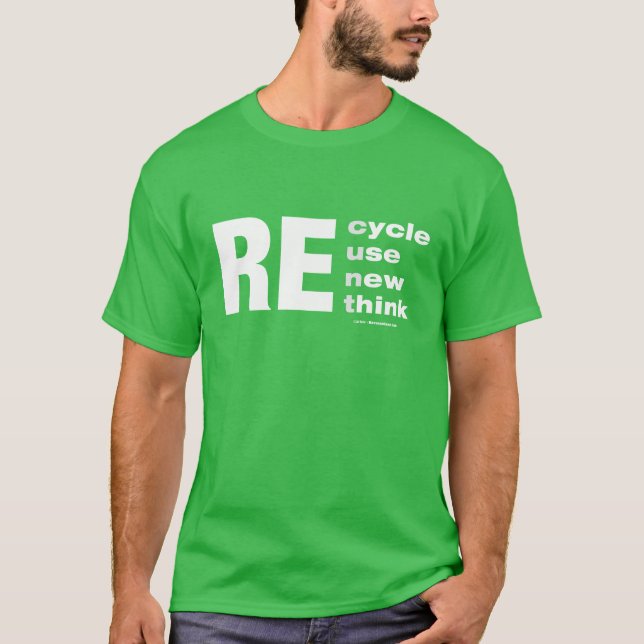 ANVÄNDA av ny tänka rolig T Shirt (Framsida)