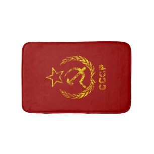 Använda badmattor för CCCP USSR kommunist Badrumsmatta