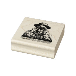 Använda binokulära verktyg för att utforska och up stämpel