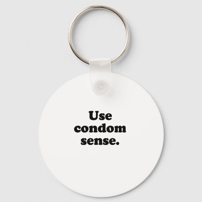 ANVÄNDA CONDOM SENSE NYCKELRING (Framsida)