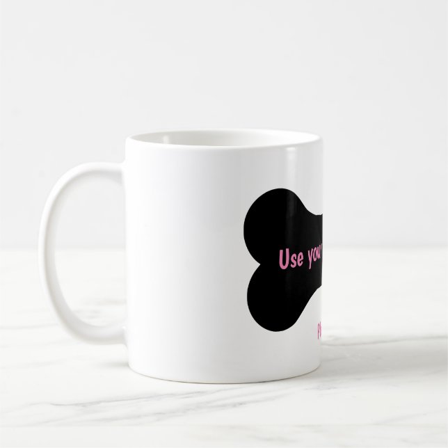 Använda din Cookie-röst! Kaffemugg (Vänster)