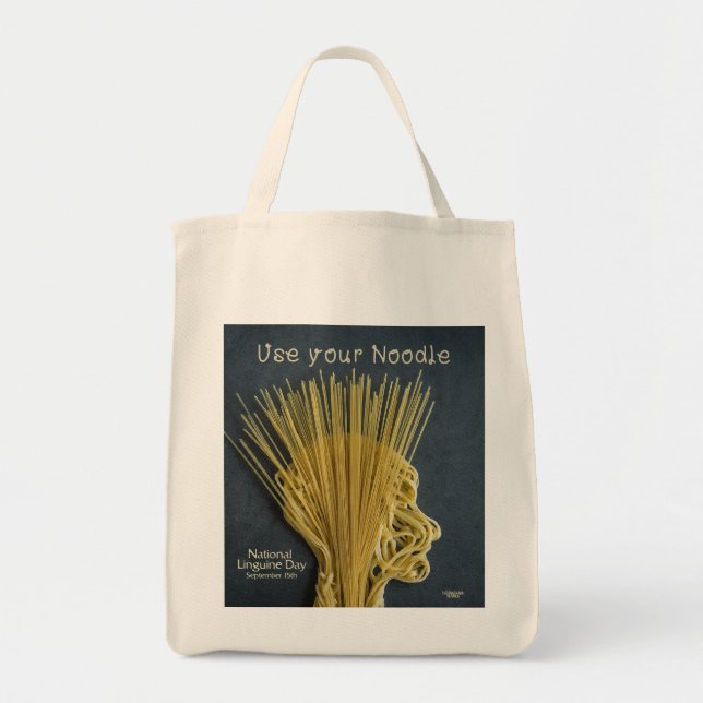 Använda din noodle tygkasse (Framsidan)