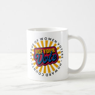 Använda Din röst Mugg, 11 oz kaffe Mugg