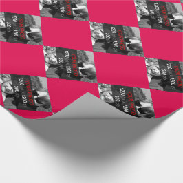 Använda ditt eget foto på Papper rödvikning Presentpapper