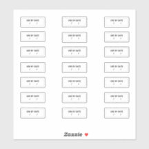 Använda efter datummarkörer som passar bäst före u