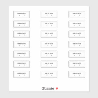 Använda efter datummarkörer som passar bäst före u klistermärken