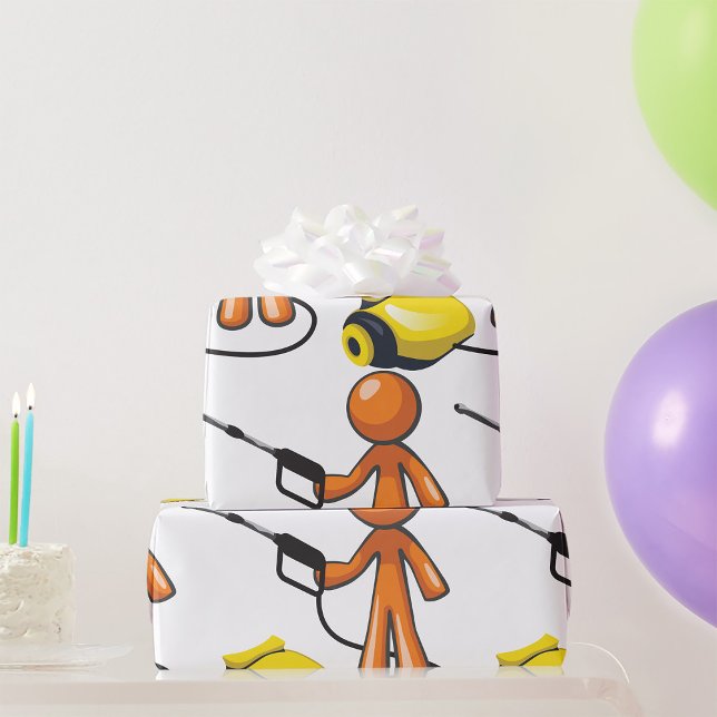 Använda en trycktvättmaskin presentpapper (Skapare uppladdad)